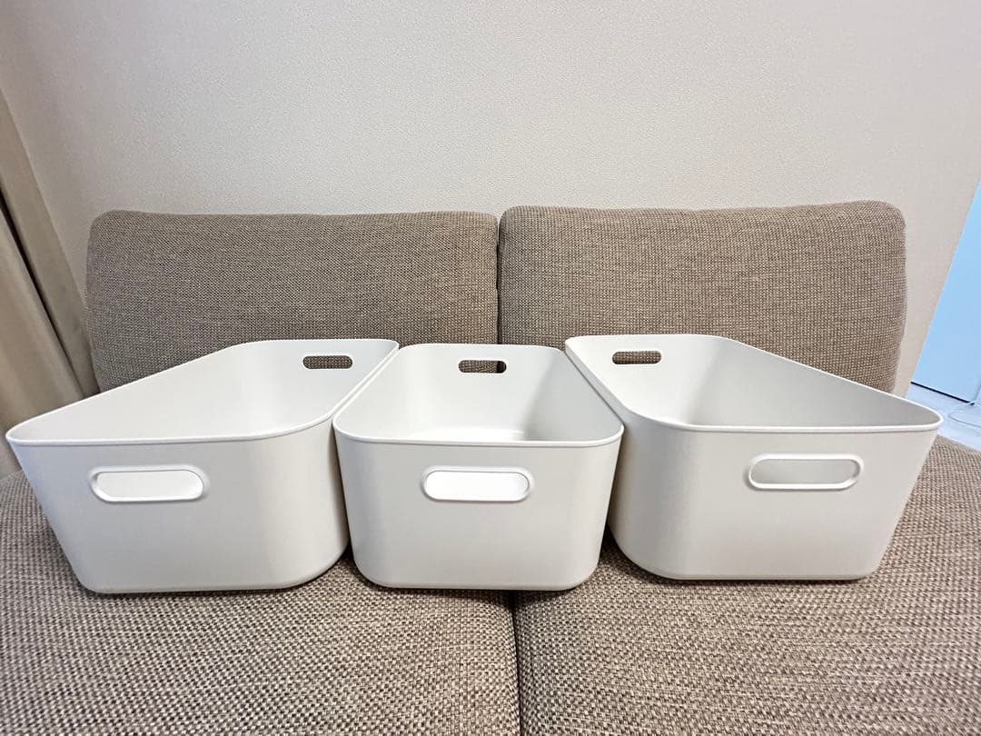 【無印良品】6/20まで_やわらかポリエチレンケース•中•16個