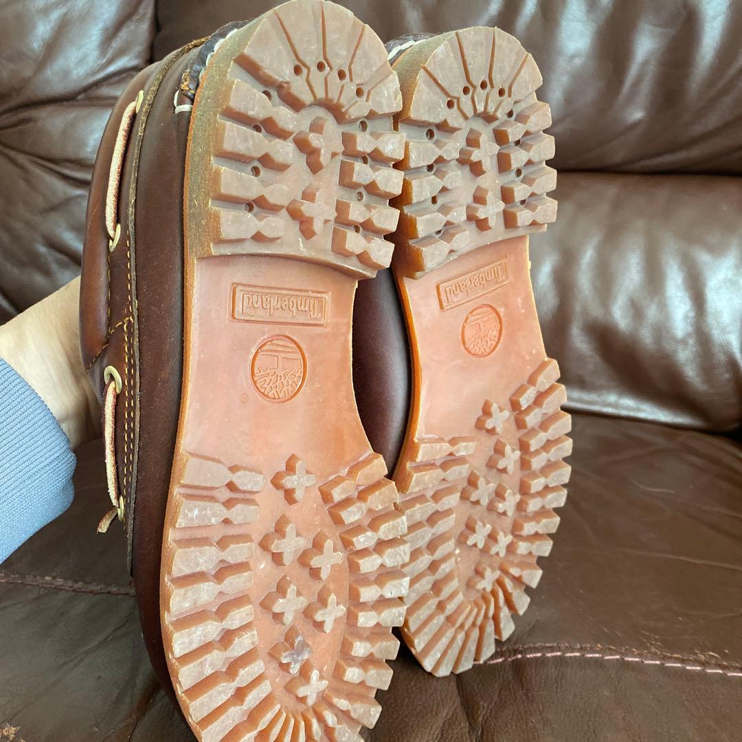 Timberland ブラウンデッキシューズ　　3eye