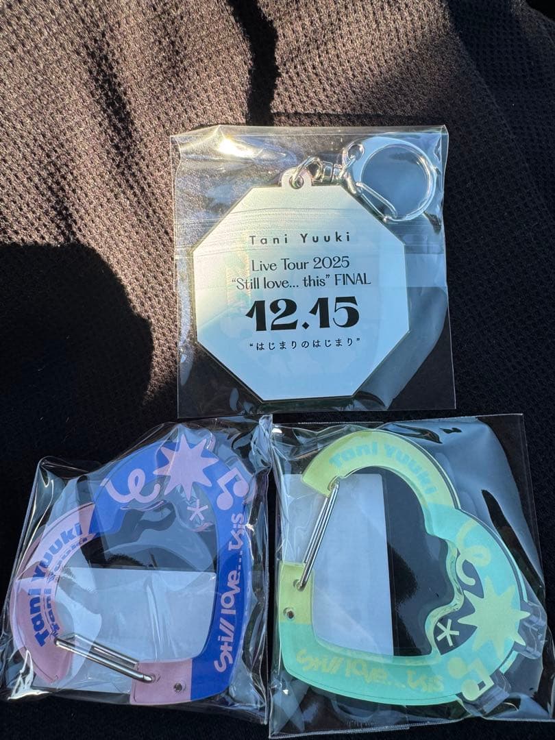 TaniYuuki 【Still love…this アクリルキー　カラビナ