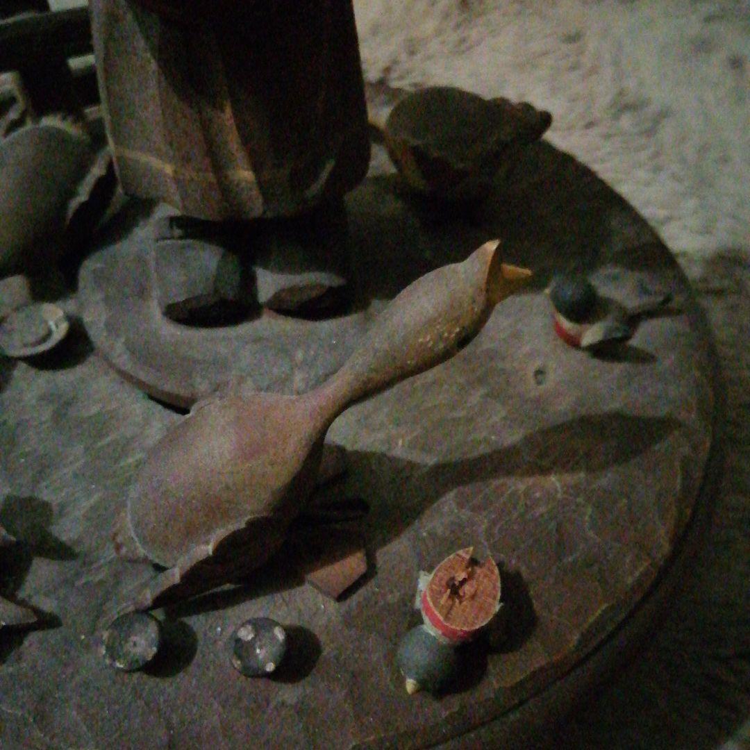 木製　オルゴール　スイス製　アンリ　ANRI