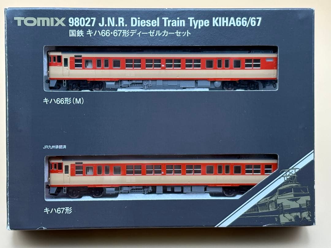 【未使用】TOMIX 国鉄 キハ66・67形ディーゼルカーセット 98027