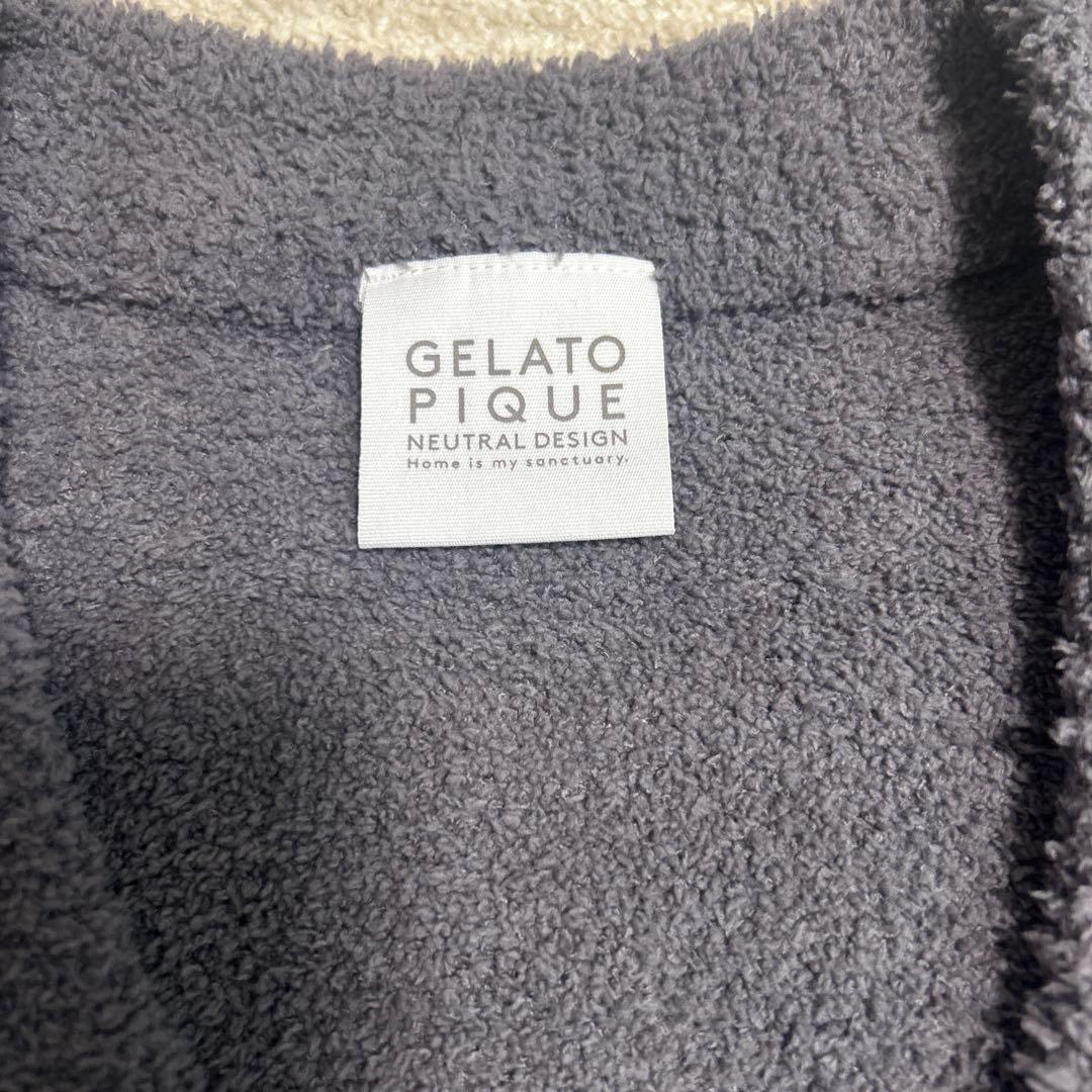 ジェラートピケ　ジェラピケ　プードル　グレー　S M L カーディガン