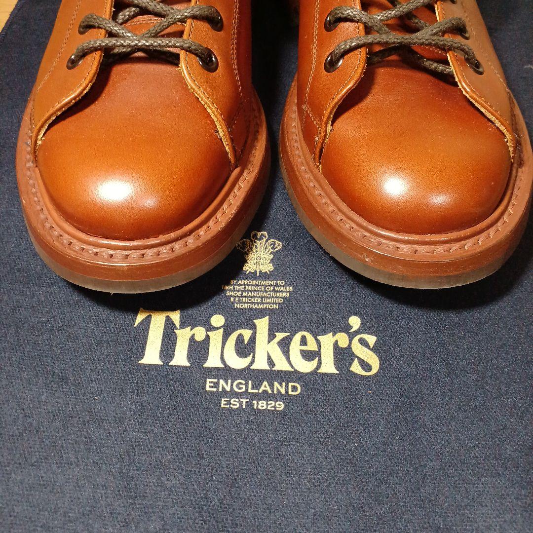 Tricker's メンズモンキーブーツsize６マロンアンティーク