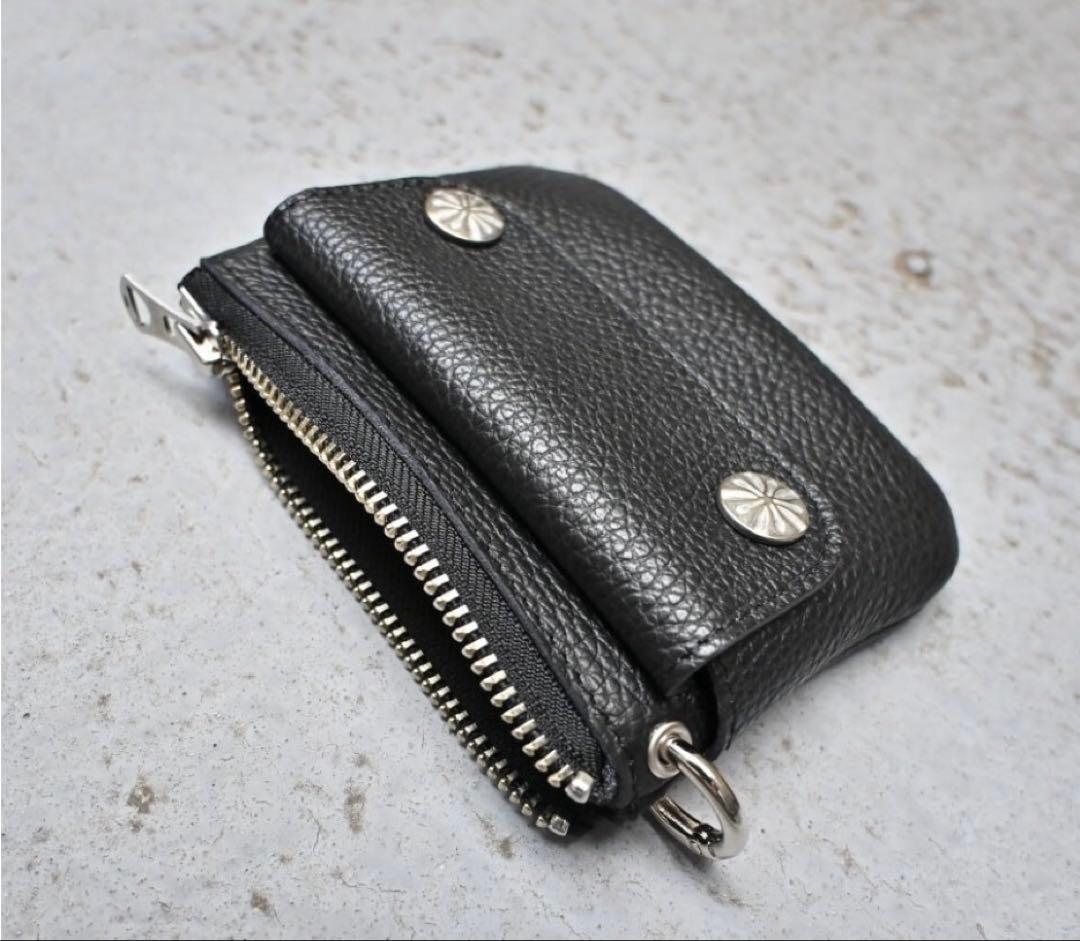 LOMEI コンパクト財布 ジッパー付き