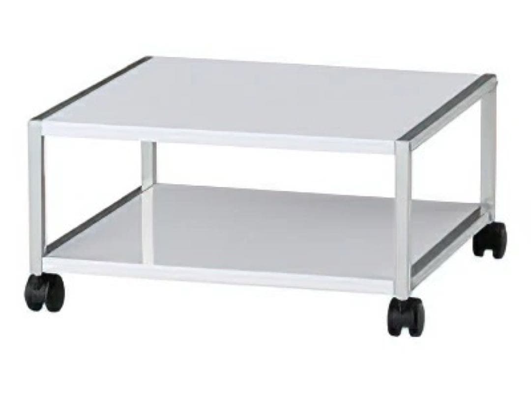 林製作所　グローバルマルチワゴンロータイプ デスク下プリンター台