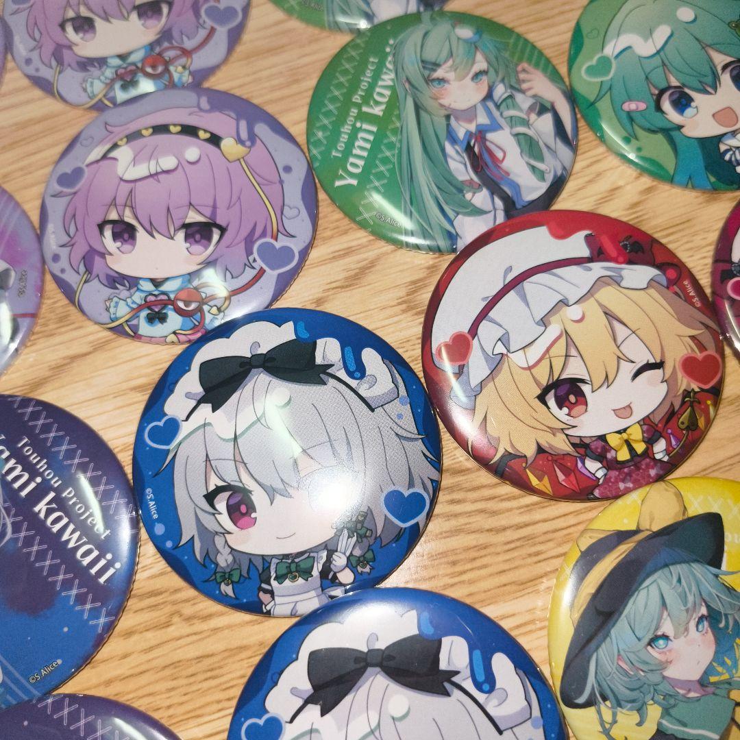 東方Project BOOK・OFF 缶バッジ