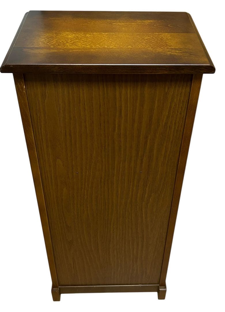 カリモク　コロニアル　電話台　FAX台　花台　飾り台　棚　天然木