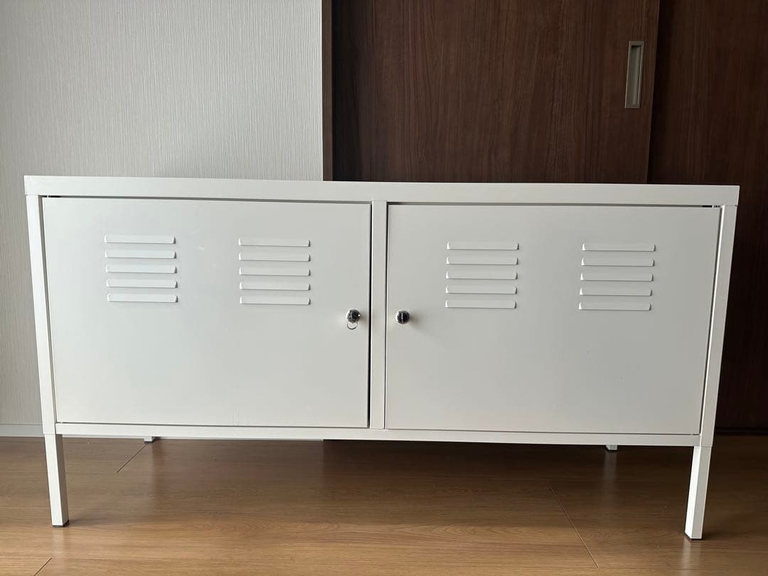 送料込み　早い者勝ち　IKEA ホワイト キャビネット 収納