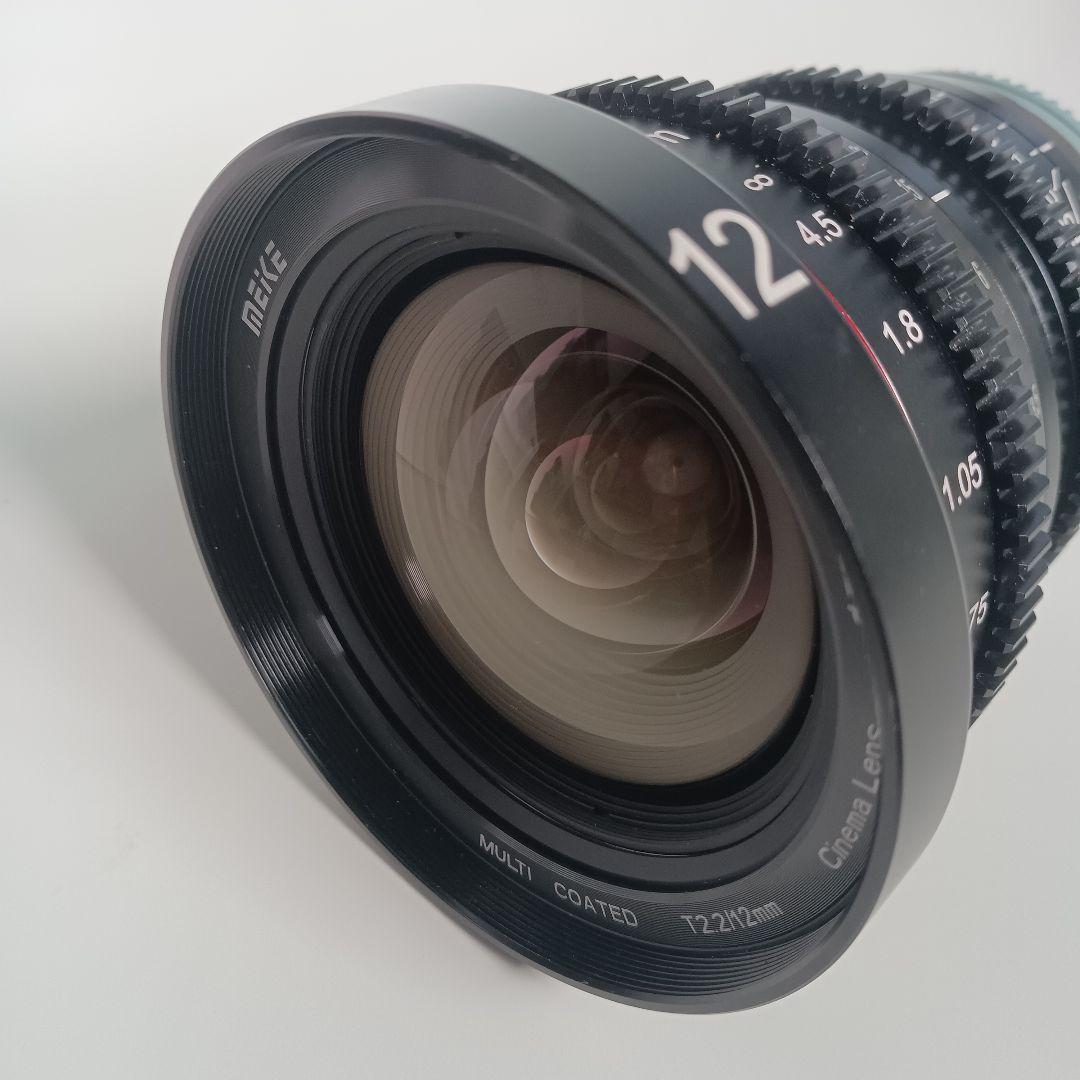 値下げ【1回使用のみ 超美品】 MEIKE 12mm T/2.2 シネマレンズ