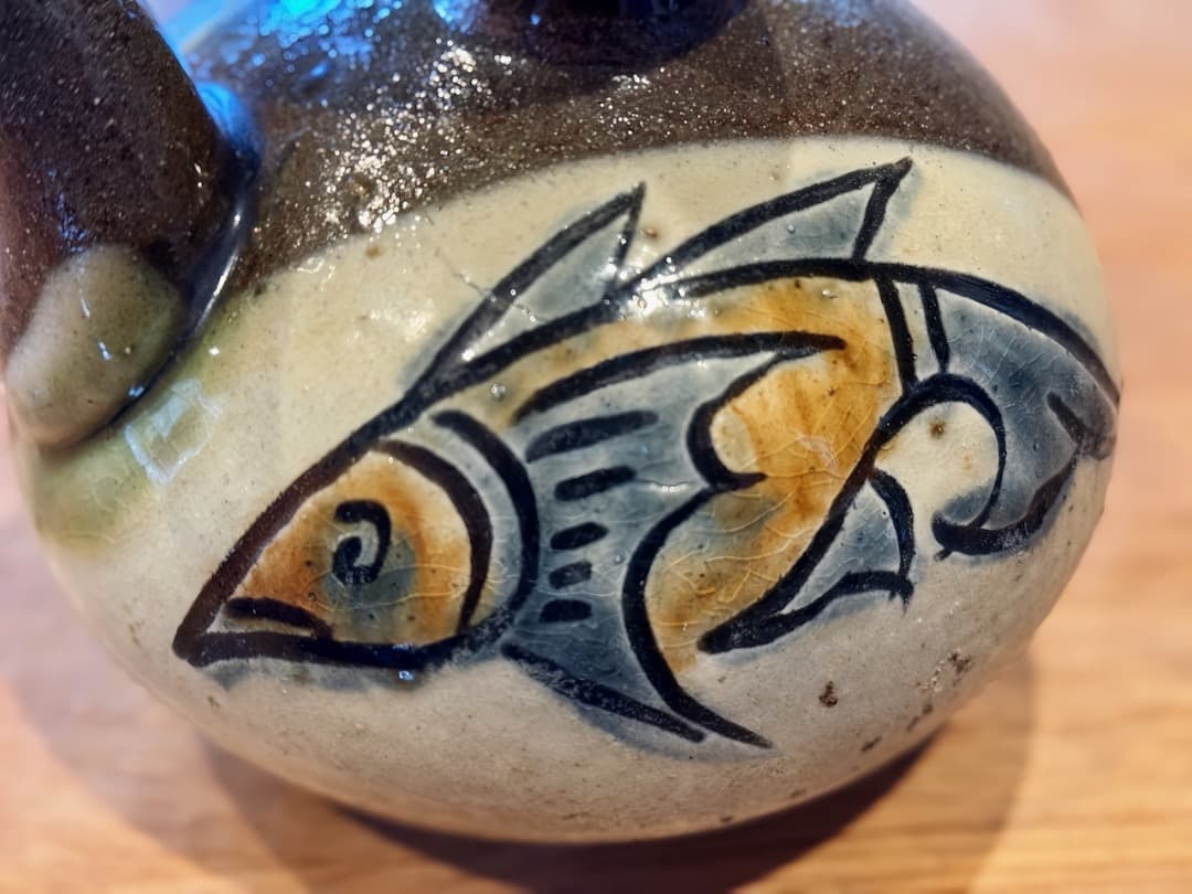 人間国宝　金城次郎　カラカラ　酒器