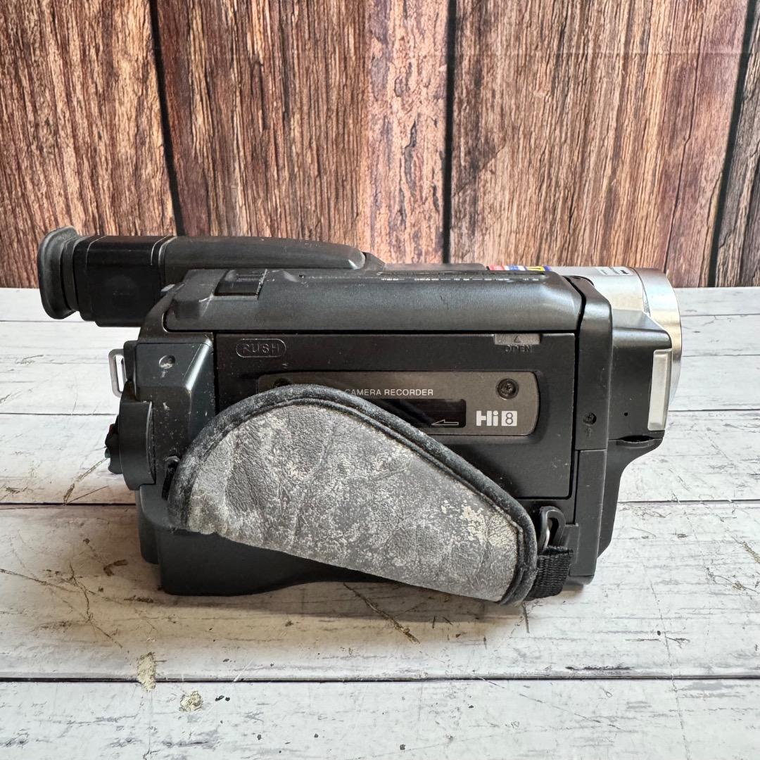 SONY ビデオカメラレコーダー CCD TRV86 Hi8 新品テープ10本付