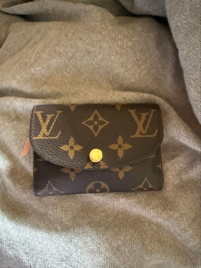 ルイヴィトン　ポルトモネロザリ　ローズバレリーナ