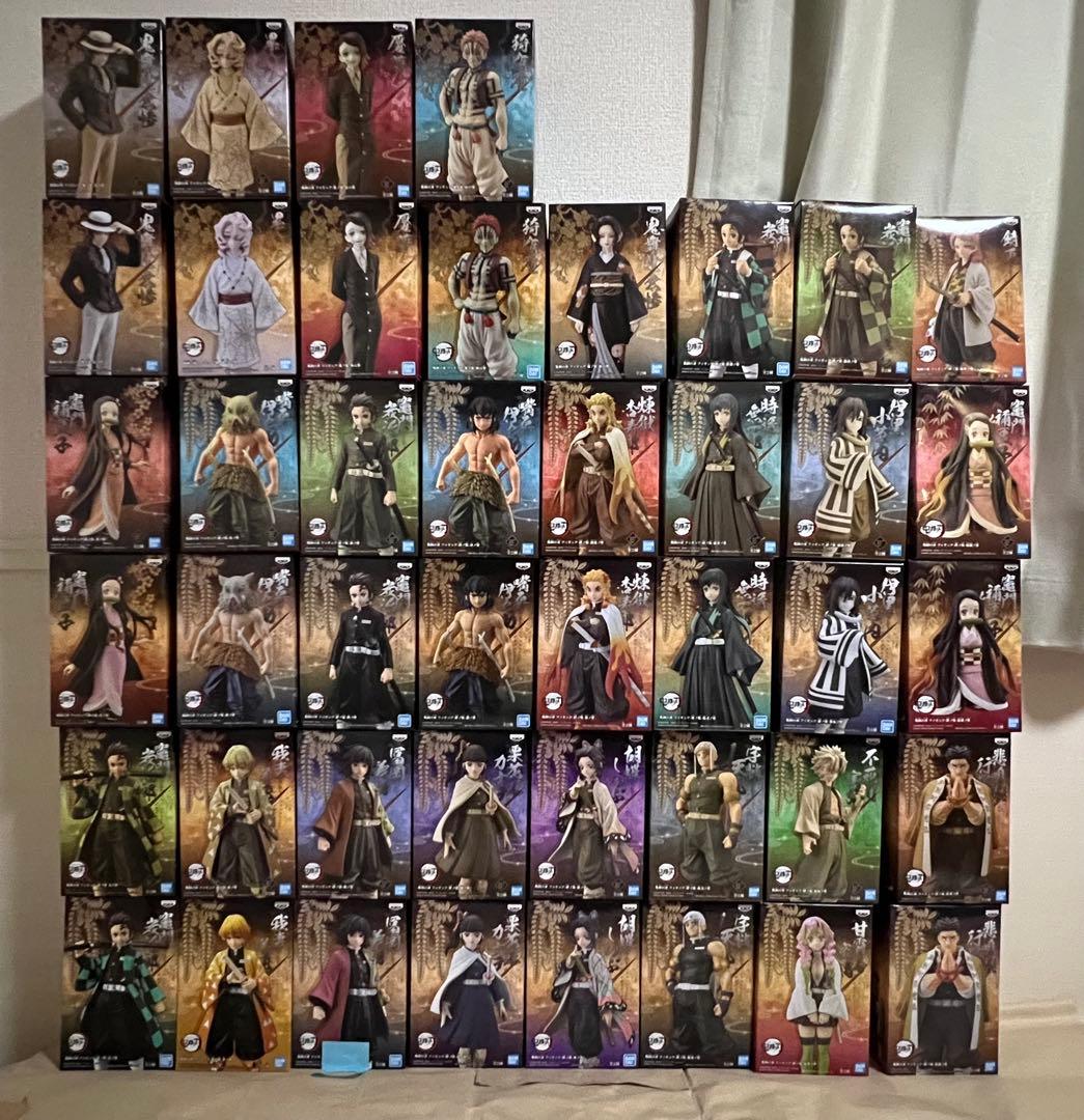 鬼滅の刃　プライズ　フィギュア　絆ノ装　鬼ノ装　44体　まとめ売り