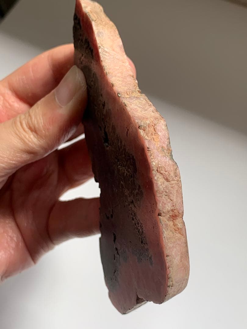 菱マンガン鉱　ロードクロサイト　インカローズ　国産　パイライト　根付　恋愛　水石