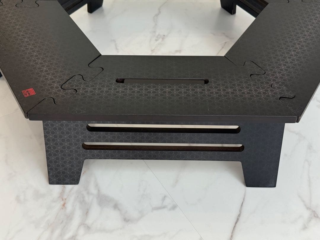 thearth 炭次郎 マット仕上げ ヘキサテーブル！TheArth六角テーブル