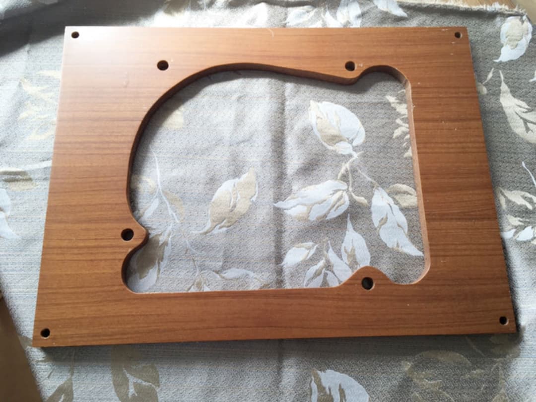 ★THORENS TD124用　キャビネット★45.5×41.6×1.8cm