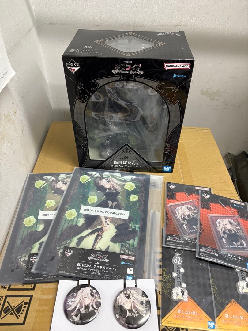 一番くじ ホロライブ～Villain Style～ 獅白ぼたんセットフィギュア