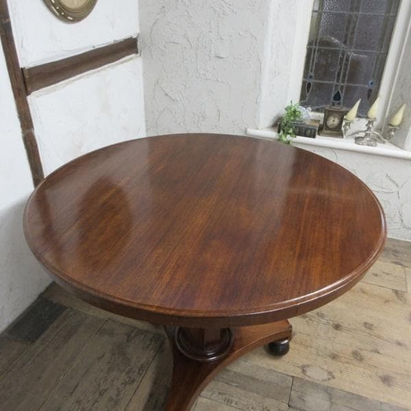 イギリス アンティーク 家具 ダイニングテーブル ティルトップ 英国 6113e