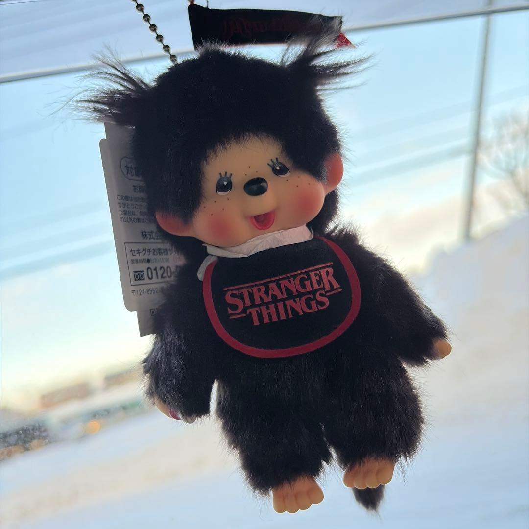 モンチッチ　ヒョウ柄　ストレンジャーシングス キーチェーン 2点セット