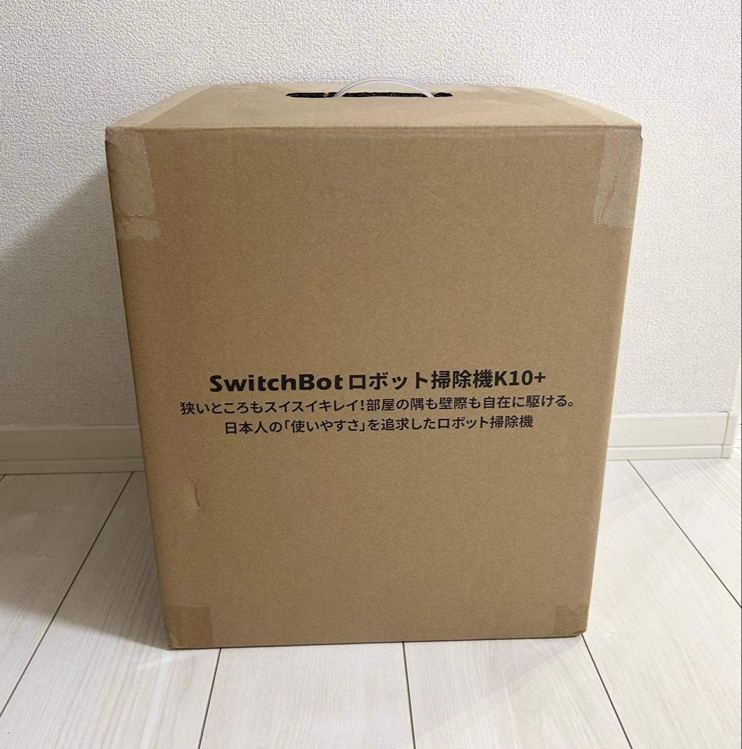 【新品未使用】SwitchBot ロボット掃除機 K10+ [吸引＋水拭き]