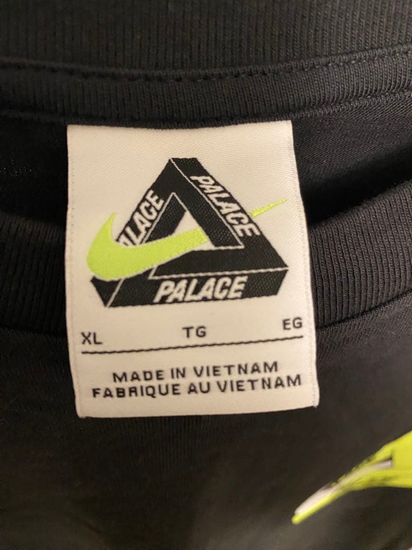 Palace skateboards × NIKE tee BLACK XL