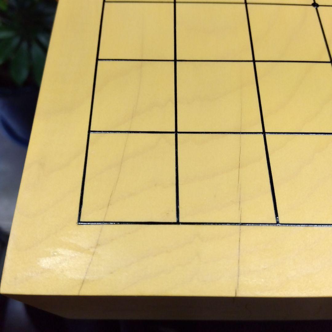 【国産　本榧　2寸卓上碁盤　板目③　未使用】