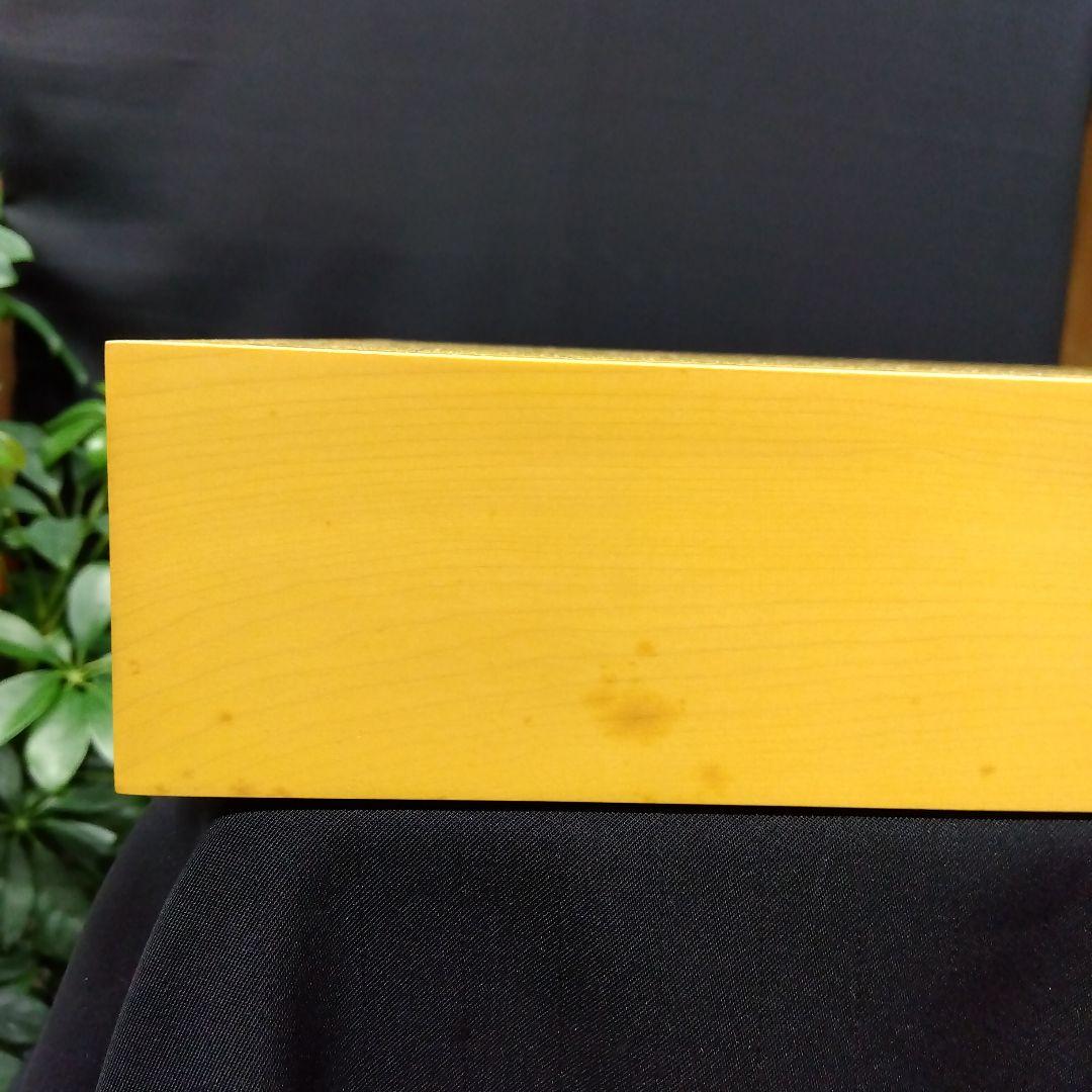 【国産　本榧　2寸卓上碁盤　板目③　未使用】