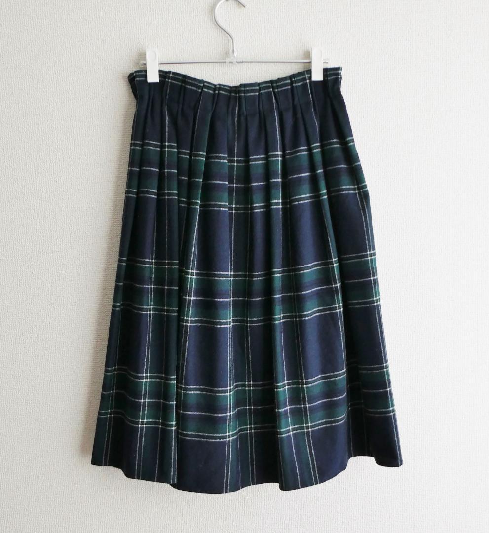 O'NEIL of DUBLIN　aranciato別注 ウールチェックスカート