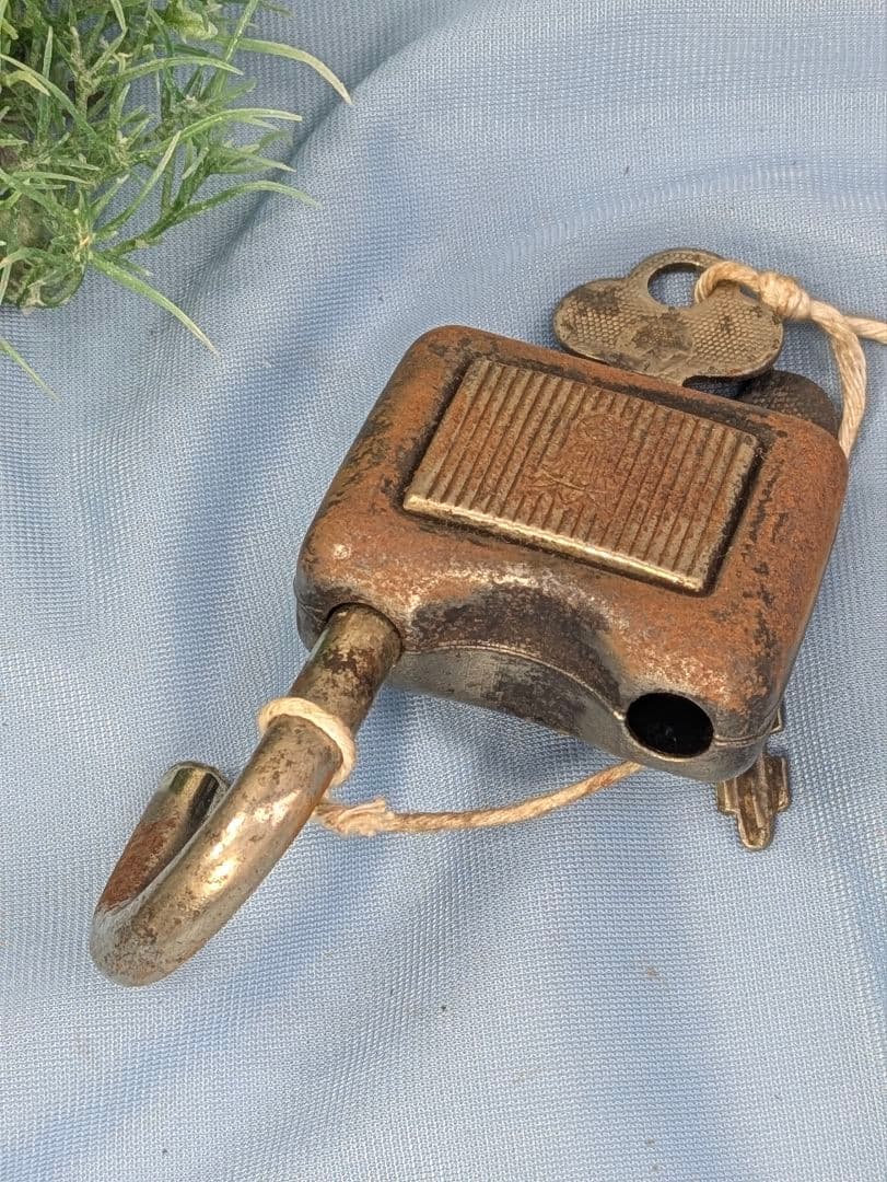 アンティーク フランス製 ドイツ製 パドロック 南京錠