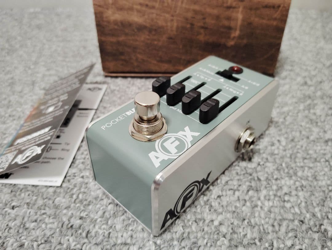 ギター fishman afx pocket blender mini ABY + dI