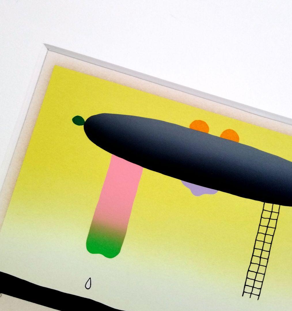 ☆ 元永定正 シルクスクリーン