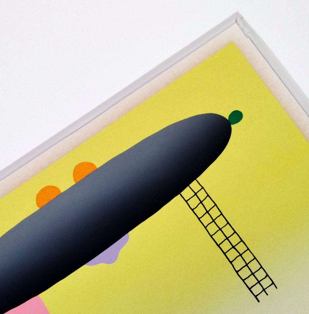 ☆ 元永定正 シルクスクリーン