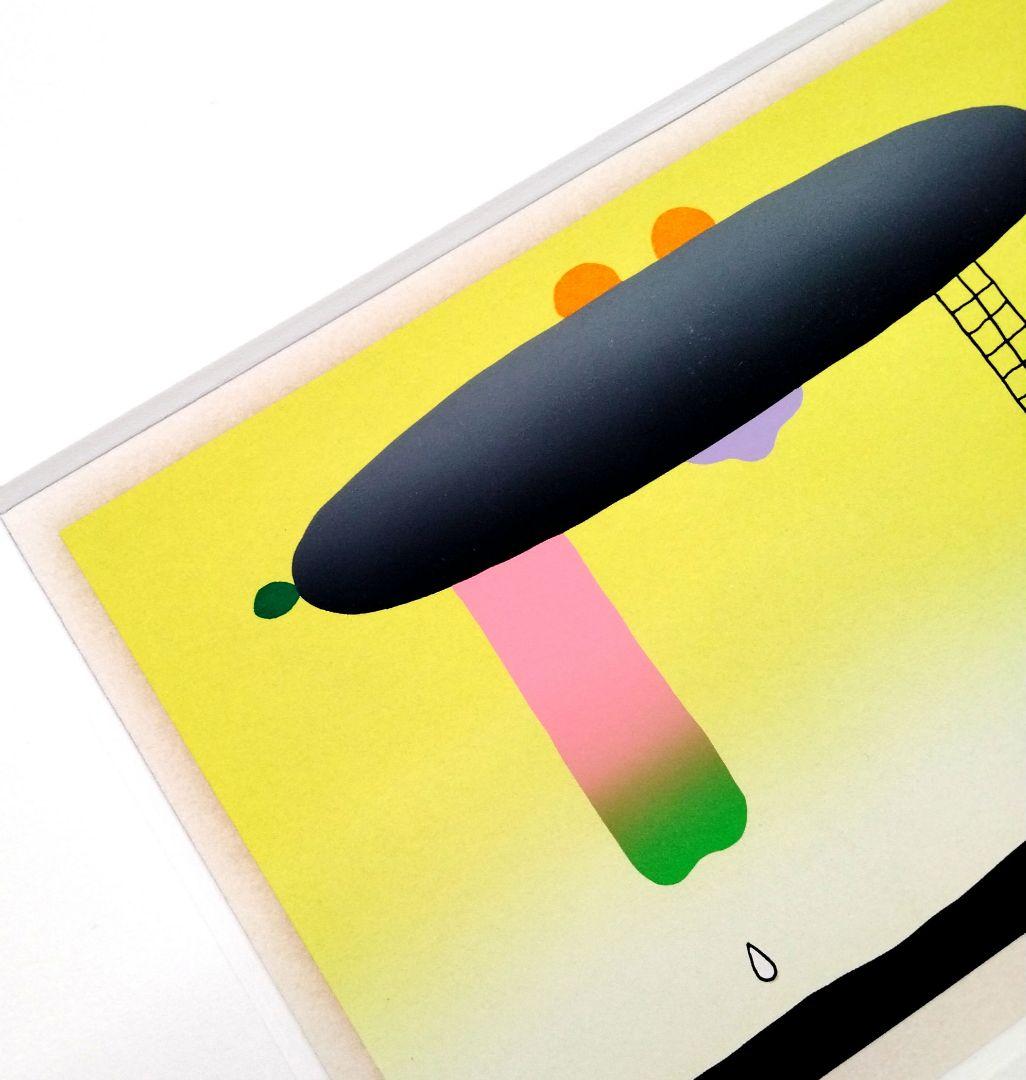 ☆ 元永定正 シルクスクリーン