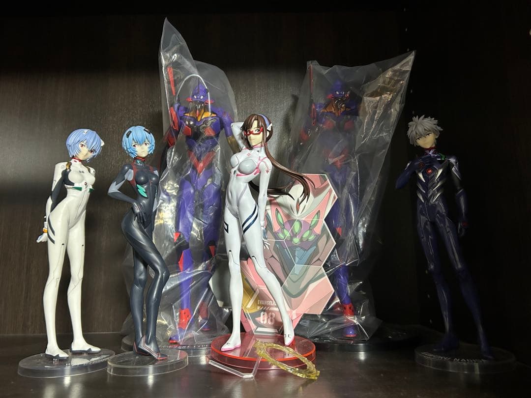 エヴァンゲリオン　1番くじ　フィギュア　6体セット