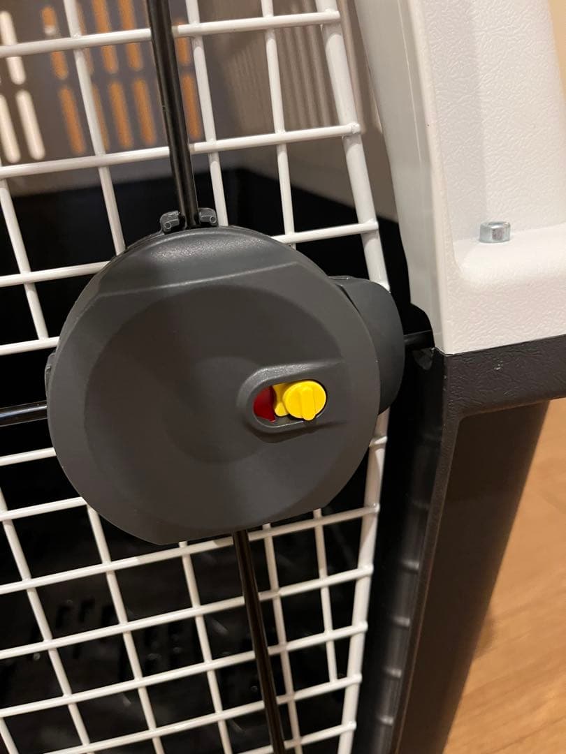 【美品】ペットキャリー キャスター付き ゲージ ペットハウス 飛行機