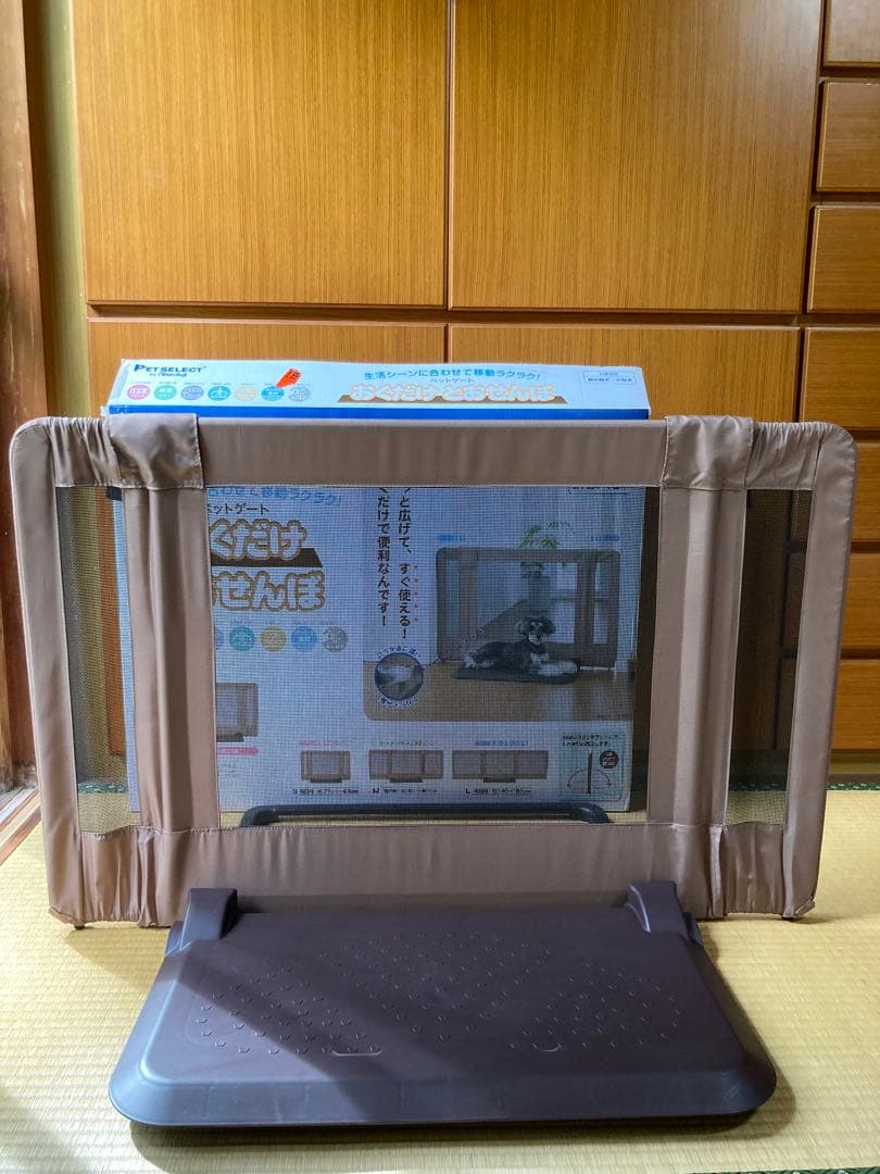 ⭐︎ほぼ新品⭐︎Pat select犬用ペットゲート「おくだけとおせんぼ」