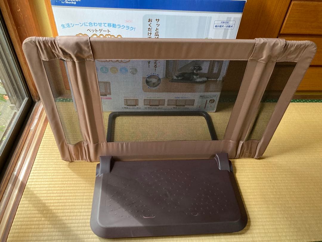 ⭐︎ほぼ新品⭐︎Pat select犬用ペットゲート「おくだけとおせんぼ」