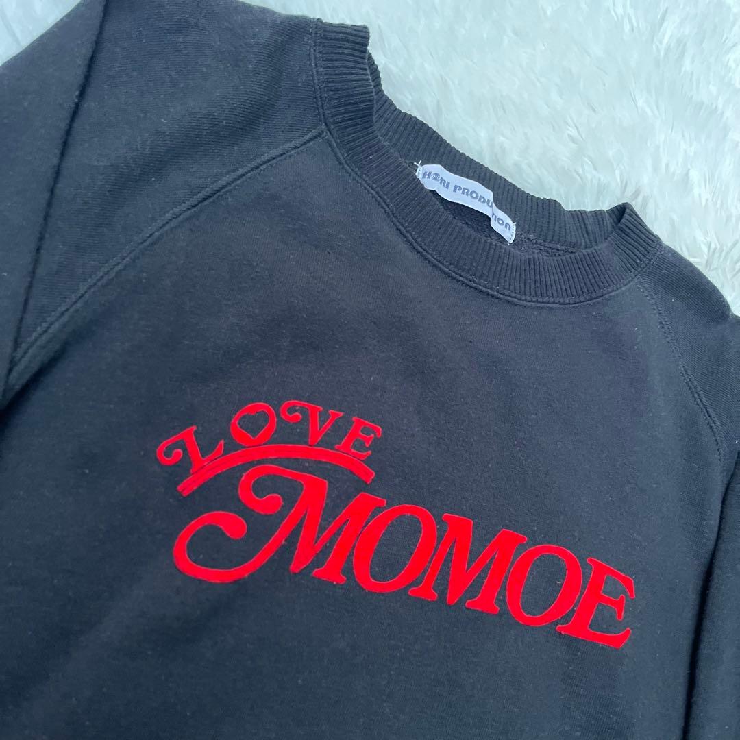 激レア　美品　山口百恵　ヴィンテージ　スウェット　80s ラグラン　フロッキー