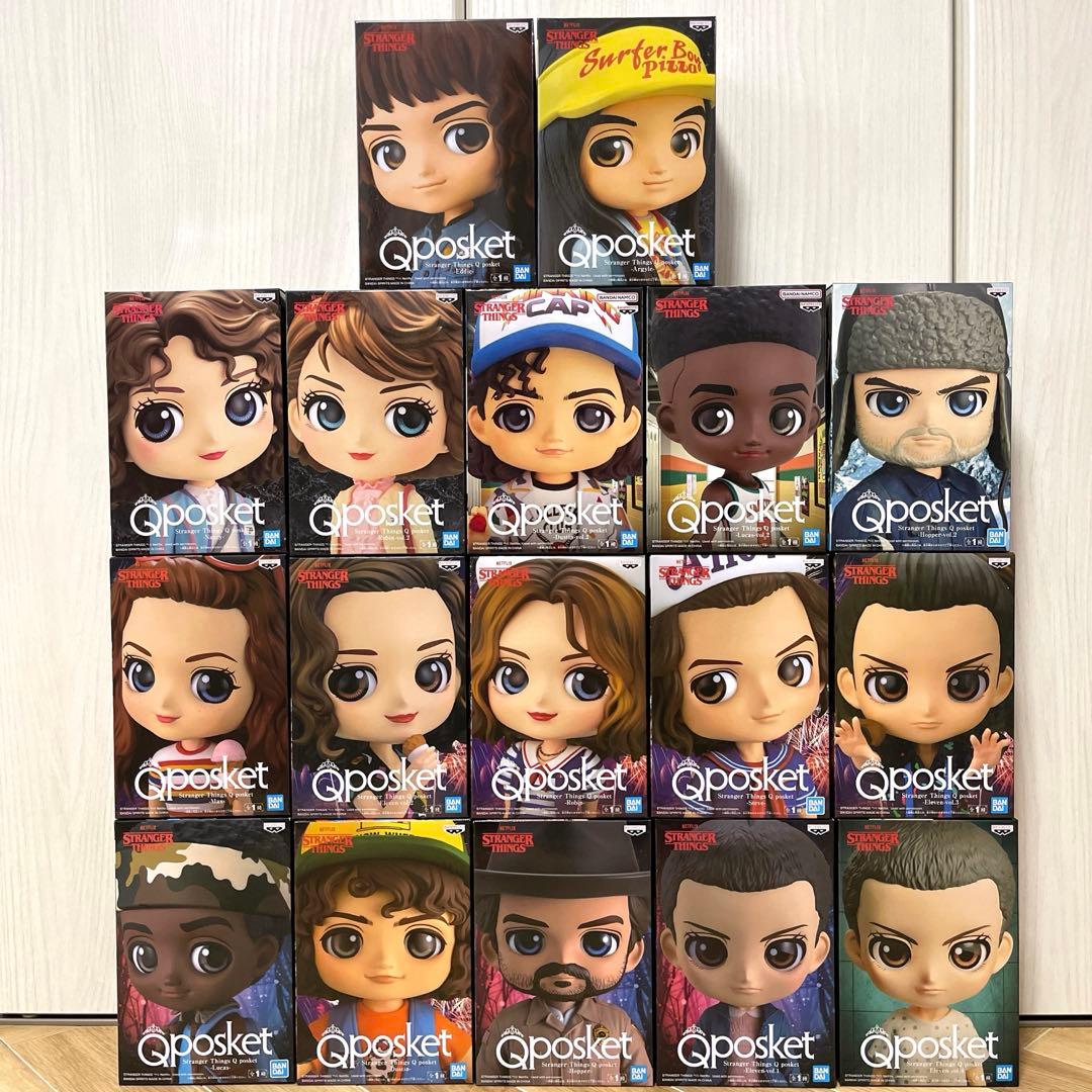 ストレンジャー・シングス 未知の世界 フィギュア 17体セット コンプリート