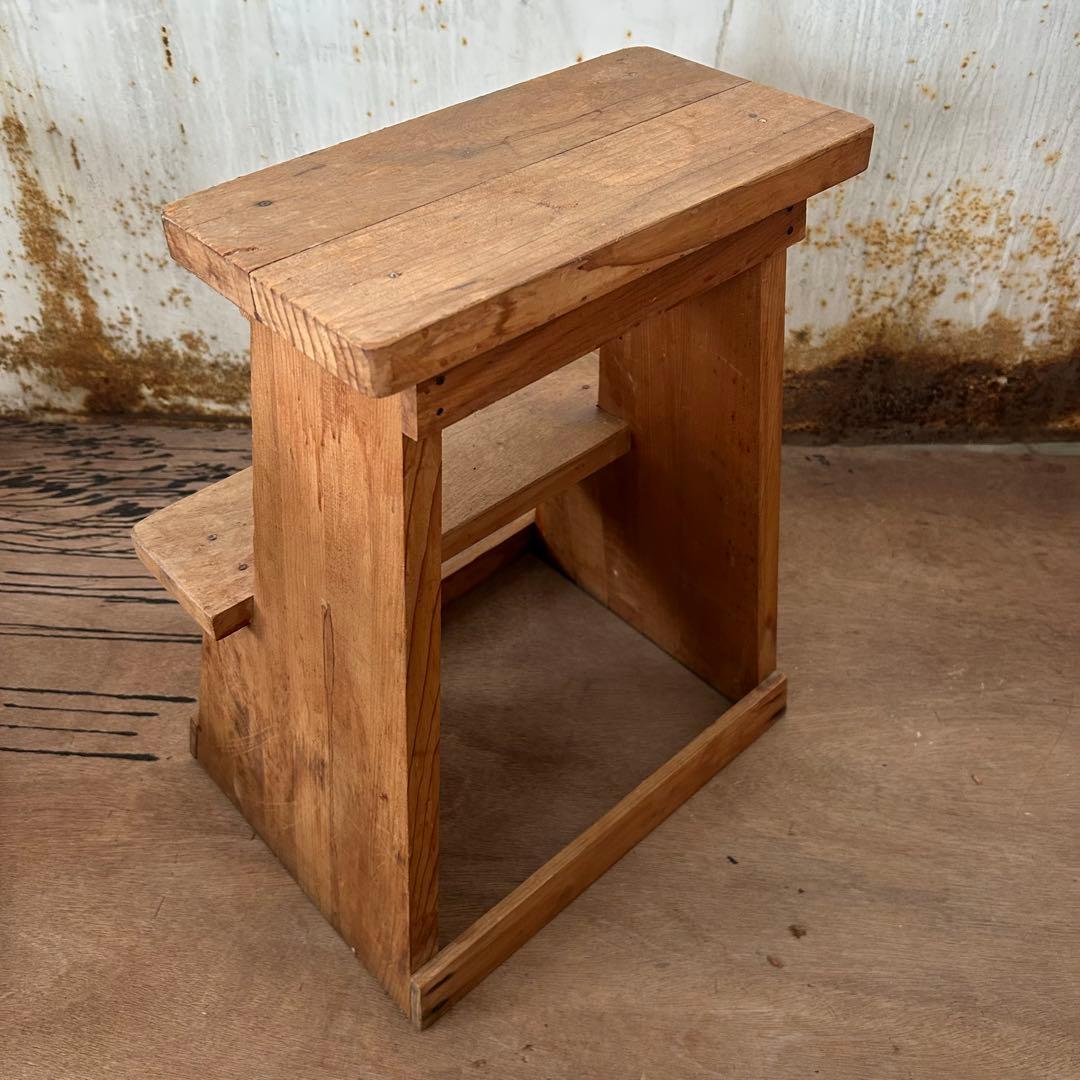 【木製】 踏み台 棚