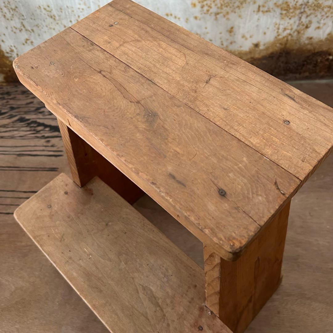 【木製】 踏み台 棚