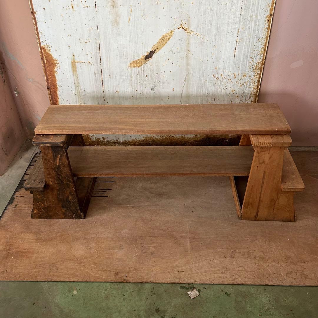 【木製】 踏み台 棚