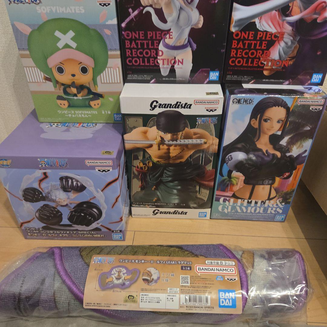 新品　未開封　ワンピース　フィギュア　まとめ売り　グランディスタ　ゾロ