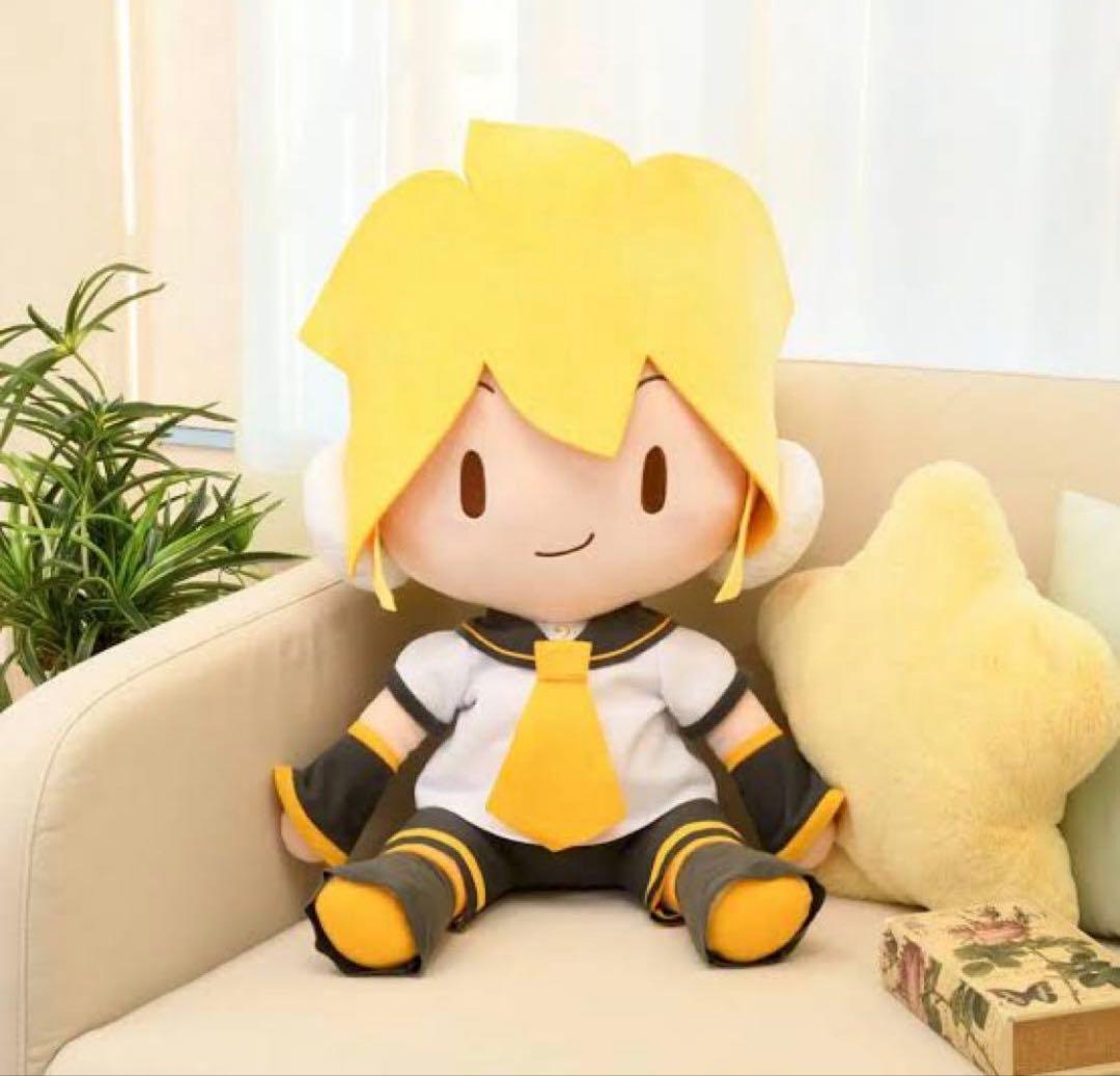 鏡音レン ふわぷち どでかジャンボぬいぐるみ