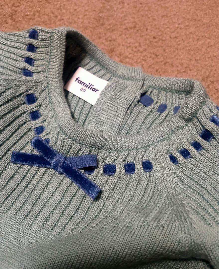 familiar 80cm ベビー服 6点セット