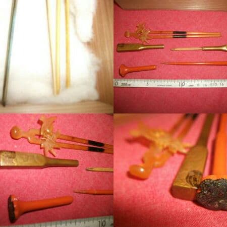 AKａ4197　時代簪　櫛　笄　セット