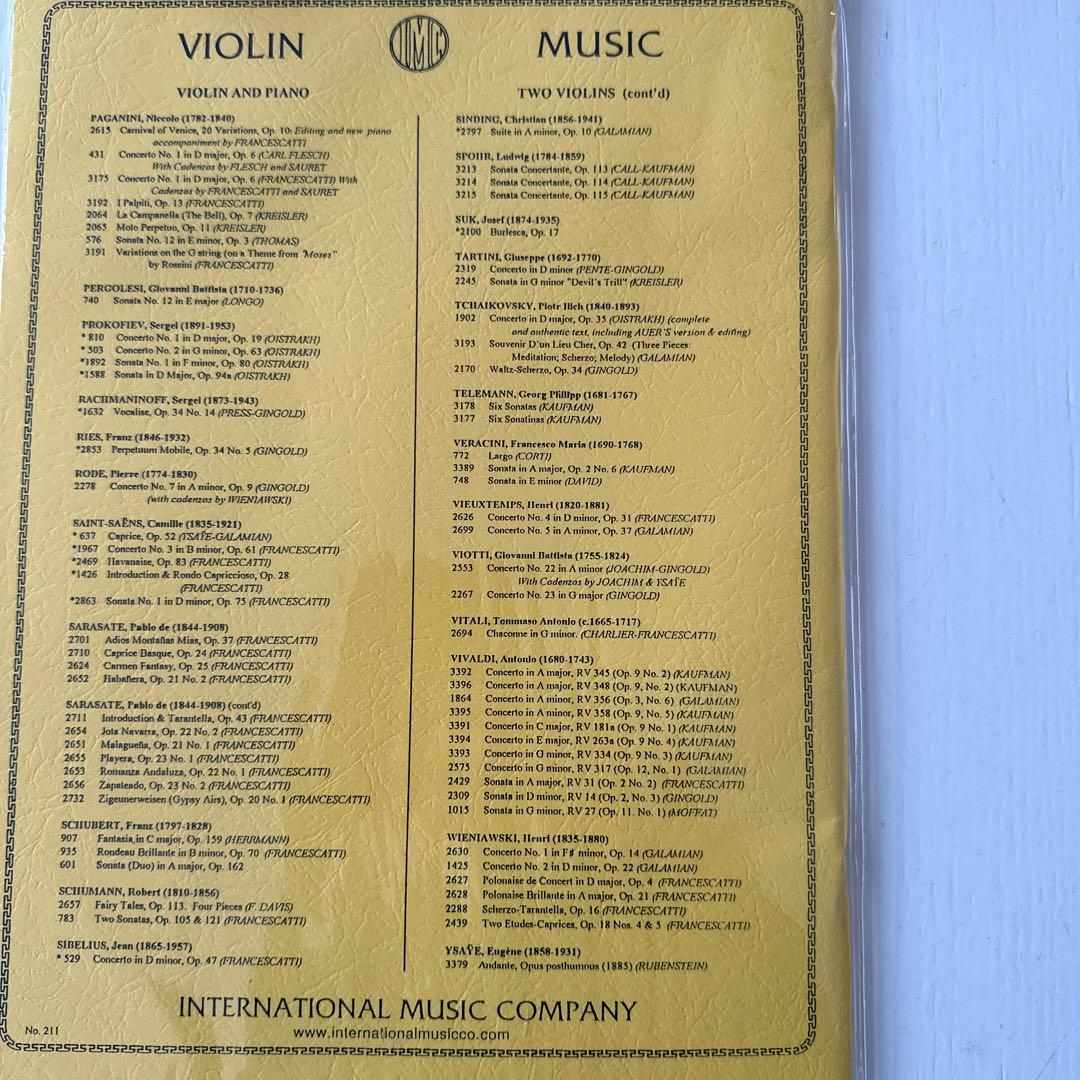 Rode 24 Caprices ローデカプリース24 バイオリン