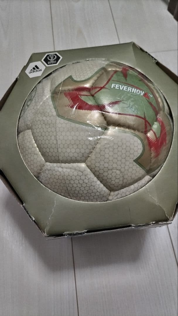 サッカー 2002年 日韓ワールドカップ ボール 公式球 5号　フィーバーノヴァ