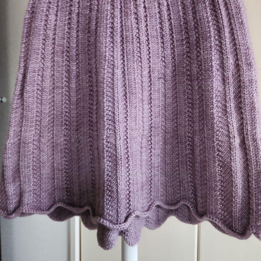 着用2回misha&puff　Chevron Skirt periwinkle