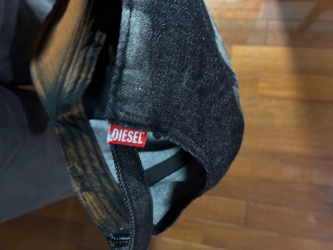 Diesel　デニムキャップ　ダメージデニムキャップ